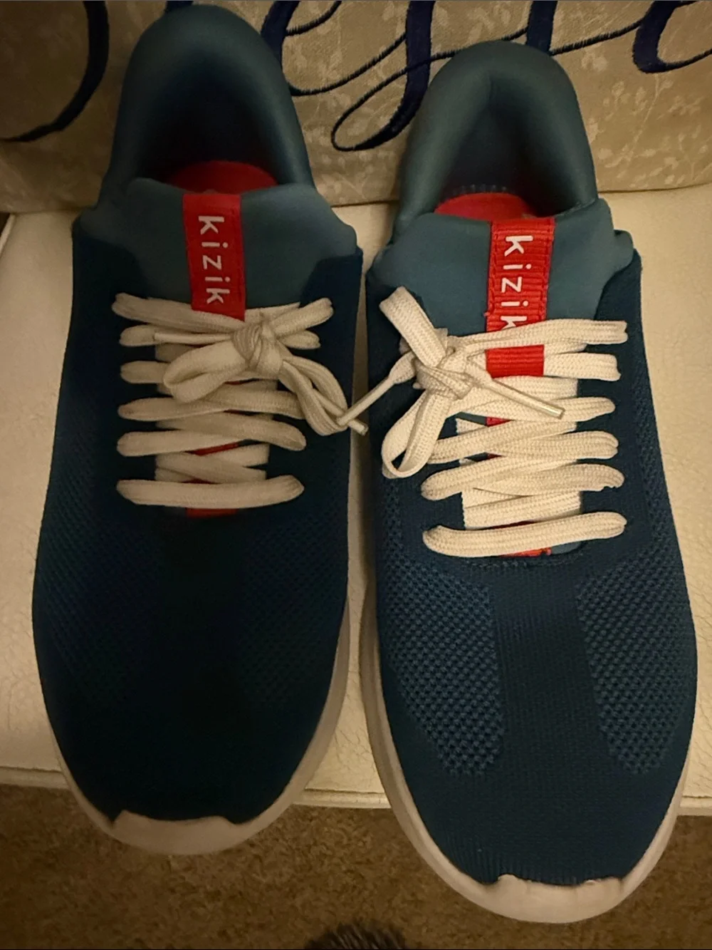Men's  Women’s Blue Slip-On Athen Hands Free Sneakers
